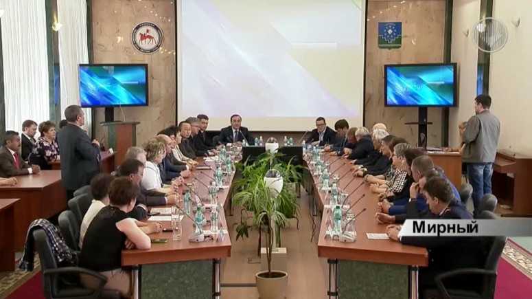 Встреча президента АК «АЛРОСА» в администрации Мирнинского района