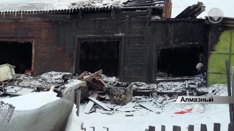 4 пожара за прошедшую неделю произошло в Мирнинском районе