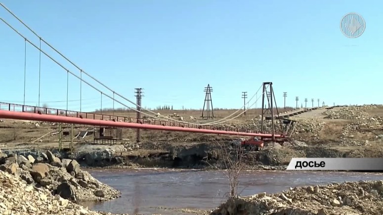 В Удачном построят постоянный мост через реку Далдын