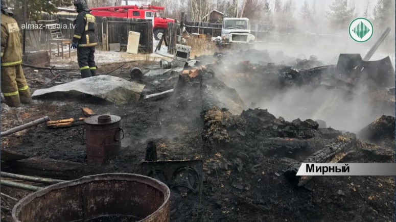 В Мирнинском районе начался пожароопасный сезон, есть жертвы.