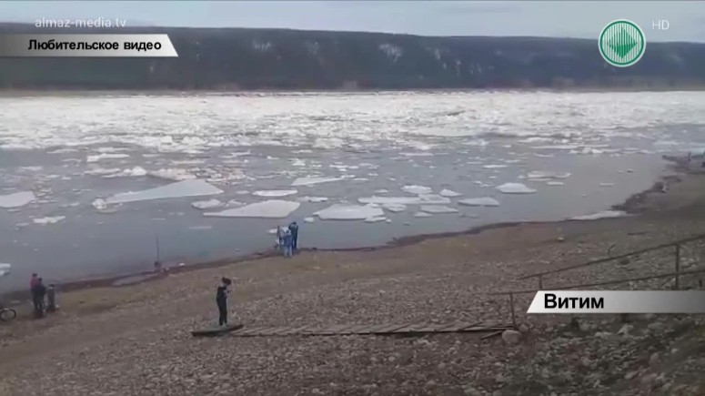 Ледоход на реке Лена вошел на территорию Якутии