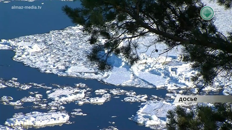 Ледоход на Лене находится в 400 км от границ Якутии