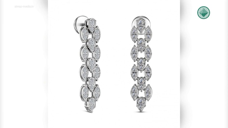 Alrosa Diamonds представила  коллекцию с бесцветными бриллиантами и золотом