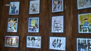 Ленские школьники показали историю Якутии в рисунках